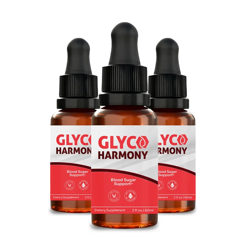 GlycoHarmony Blood Sugar Support — 3 Bottle / 90 Day Pack