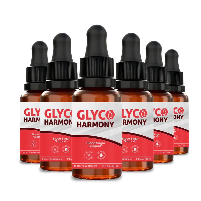 GlycoHarmony Blood Sugar Support — 6 Bottle / 180 Day Pack